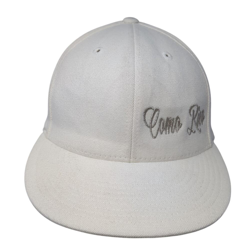Como Rico It's A Lifestyle Baseball Cap Beige 7 5/8 Lightweight 210 Fitted